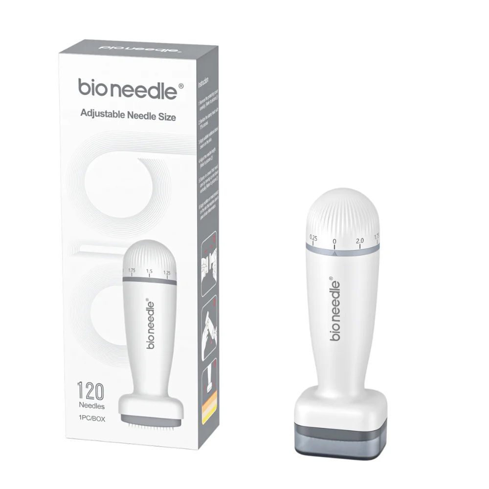 Bio Needle Adjustable Derma Stamp Micro Needling Tool For Hair Growth - Image 5