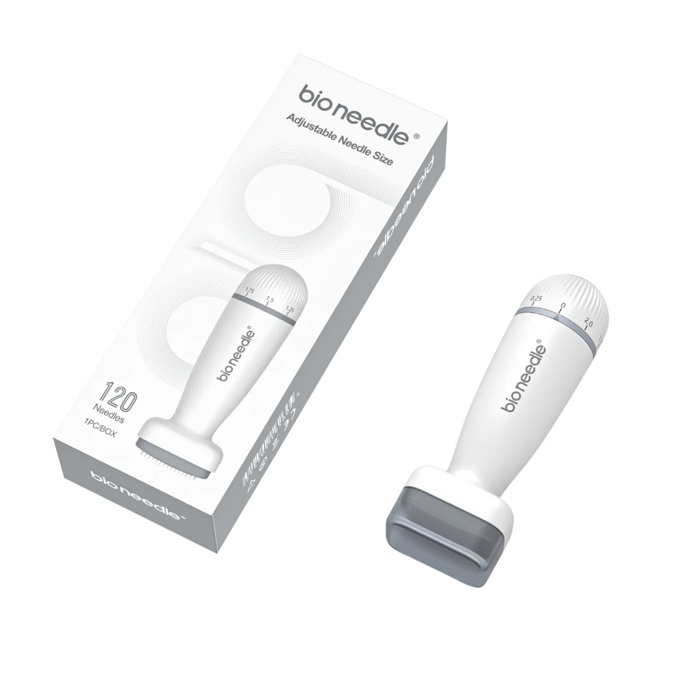 Bio Needle Adjustable Derma Stamp Micro Needling Tool For Hair Growth - Image 9
