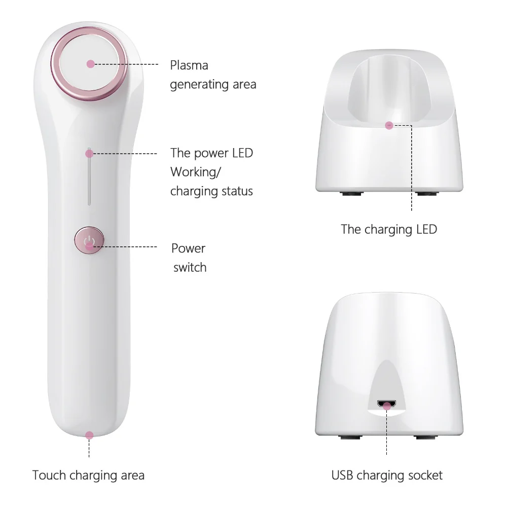 CleanSmooth Cold Plasma Facial Wand - Image 5