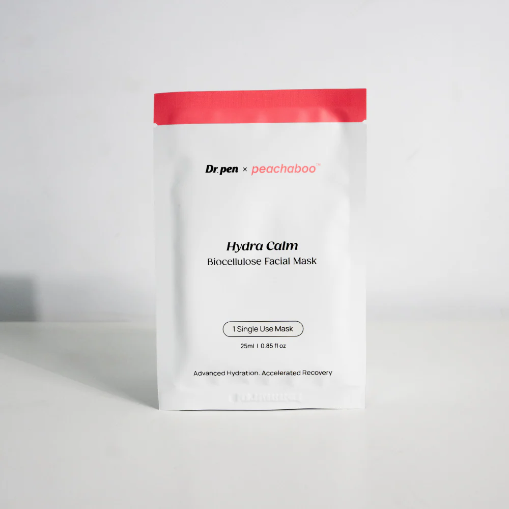 Dr. Pen x Peachaboo Hydra Calm Biocellulose Microneedling Recovery Mask (5 Pack) - Image 6
