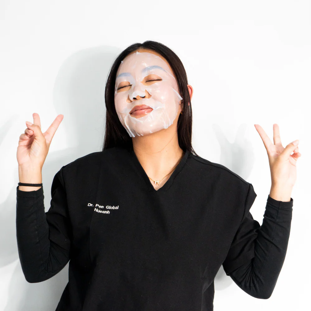 Dr. Pen x Peachaboo Hydra Calm Biocellulose Microneedling Recovery Mask (5 Pack) - Image 8
