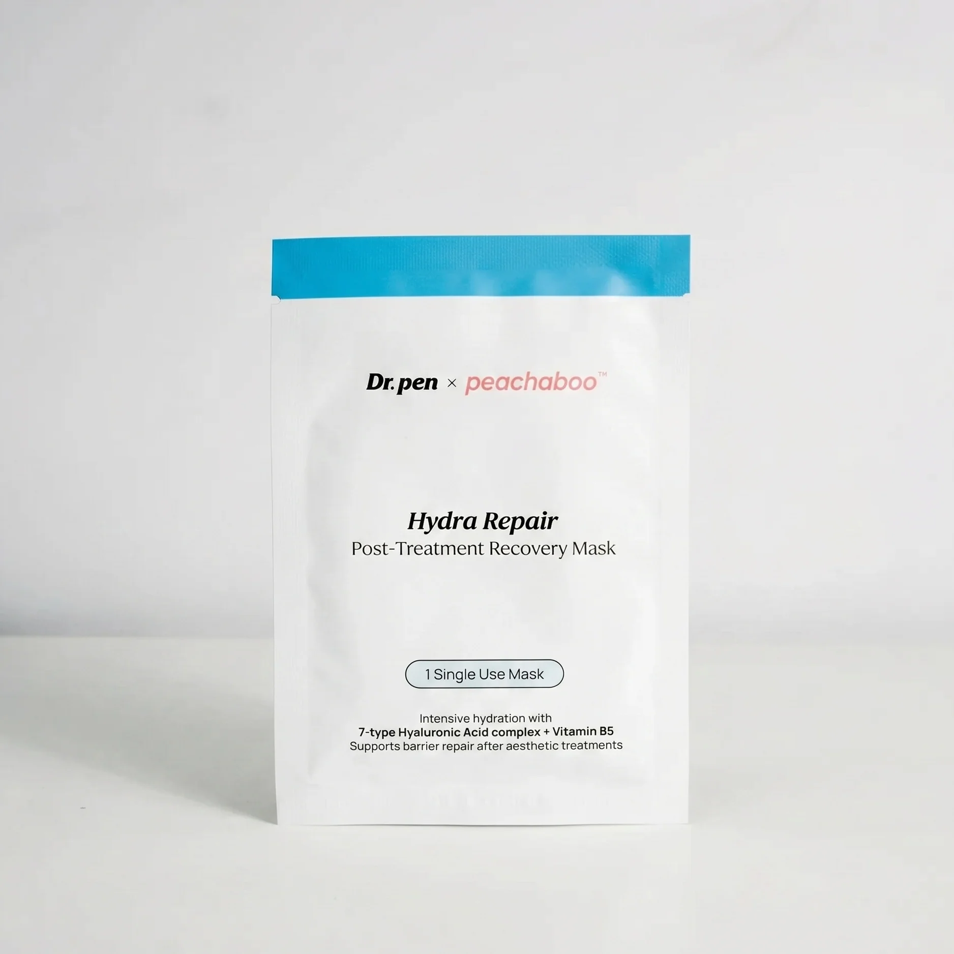 Dr. Pen x Peachaboo Hydra Repair Biocellulose Post-Treatment Recovery Mask (5 Pack)