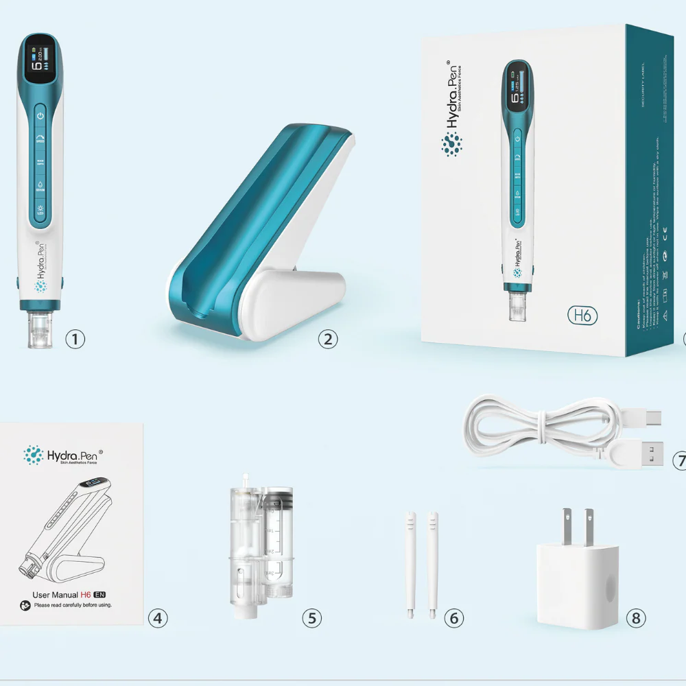 *NEW* Hydra Pen H6 Advanced Serum Infusion Microneedling Pen with Light Therapy - Image 17
