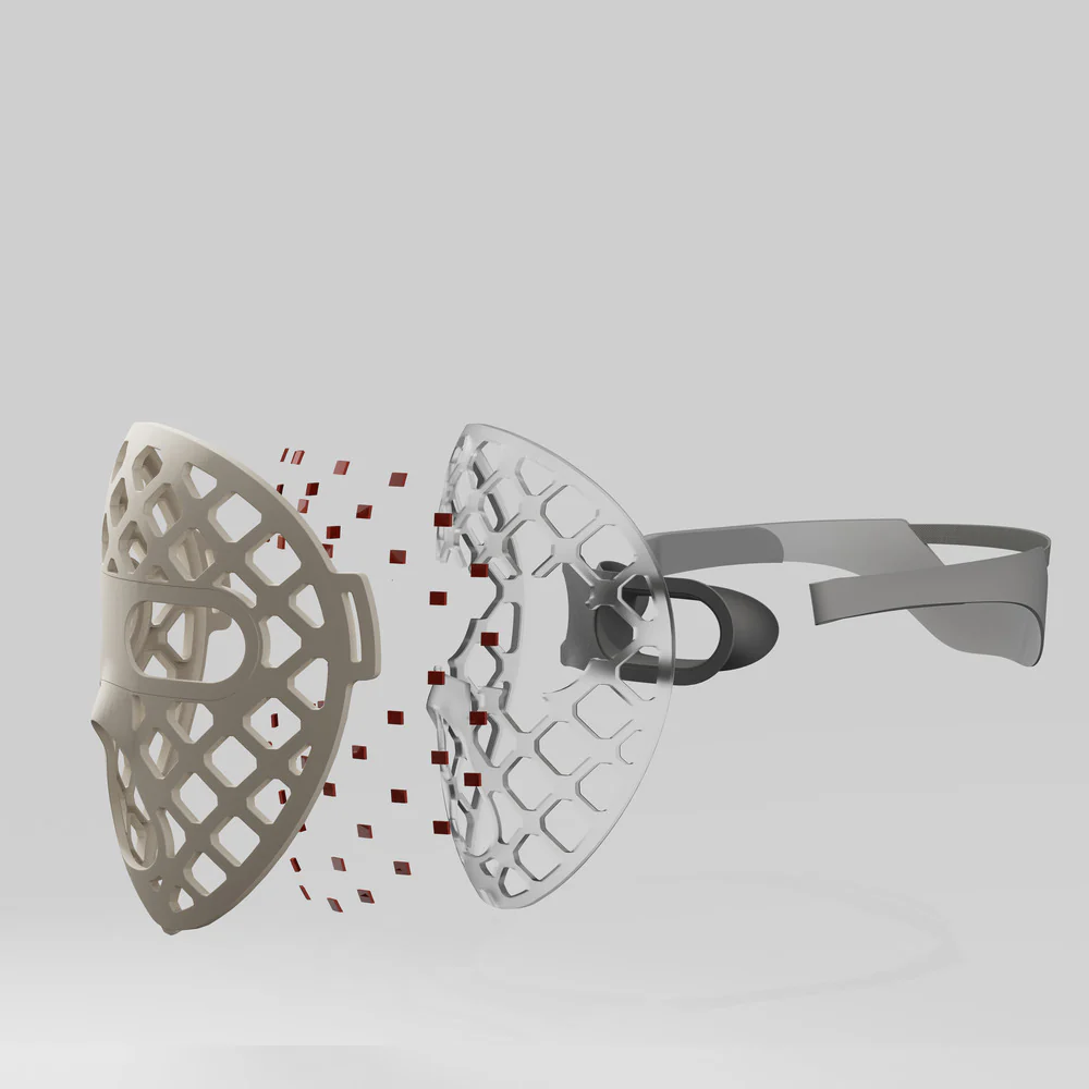 Peachaboo Glo Aurora Silicone LED Light Therapy Mask (with NIR) - Image 10