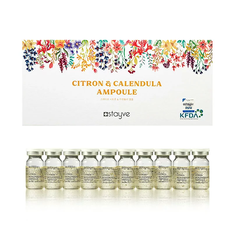 Stavye Citron & Calendula Ampoule (8ml x 10 vials) - Image 11