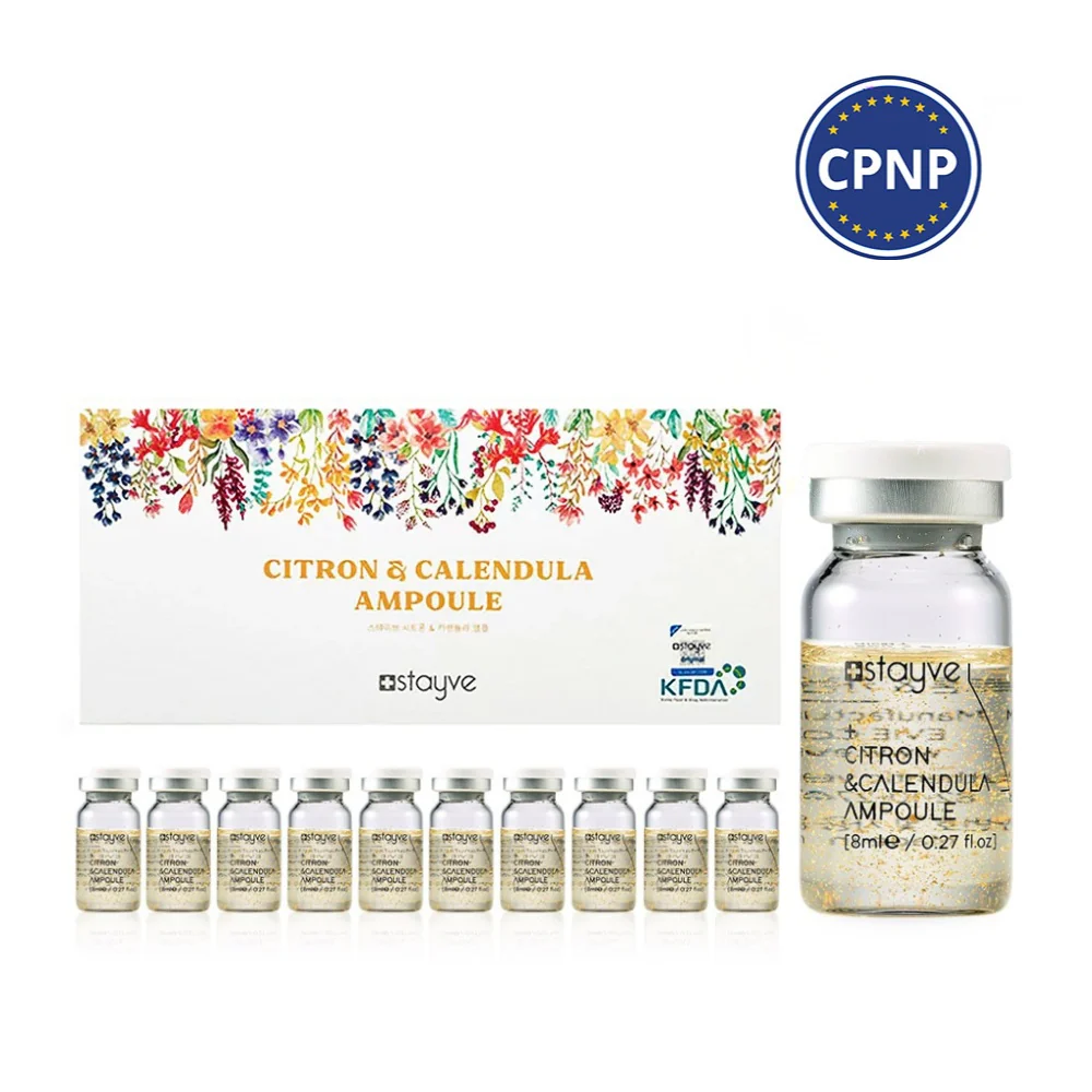 Stavye Citron & Calendula Ampoule (8ml x 10 vials) - Image 14