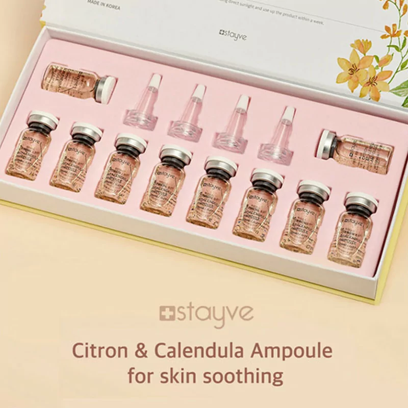 Stavye Citron & Calendula Ampoule (8ml x 10 vials) - Image 4