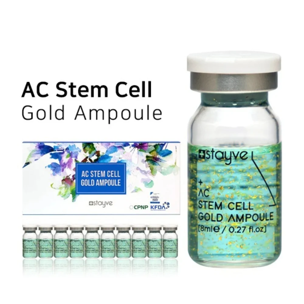 Stayve AC Stem Cell Gold Ampoule (8ml x 10 vials) - Image 4