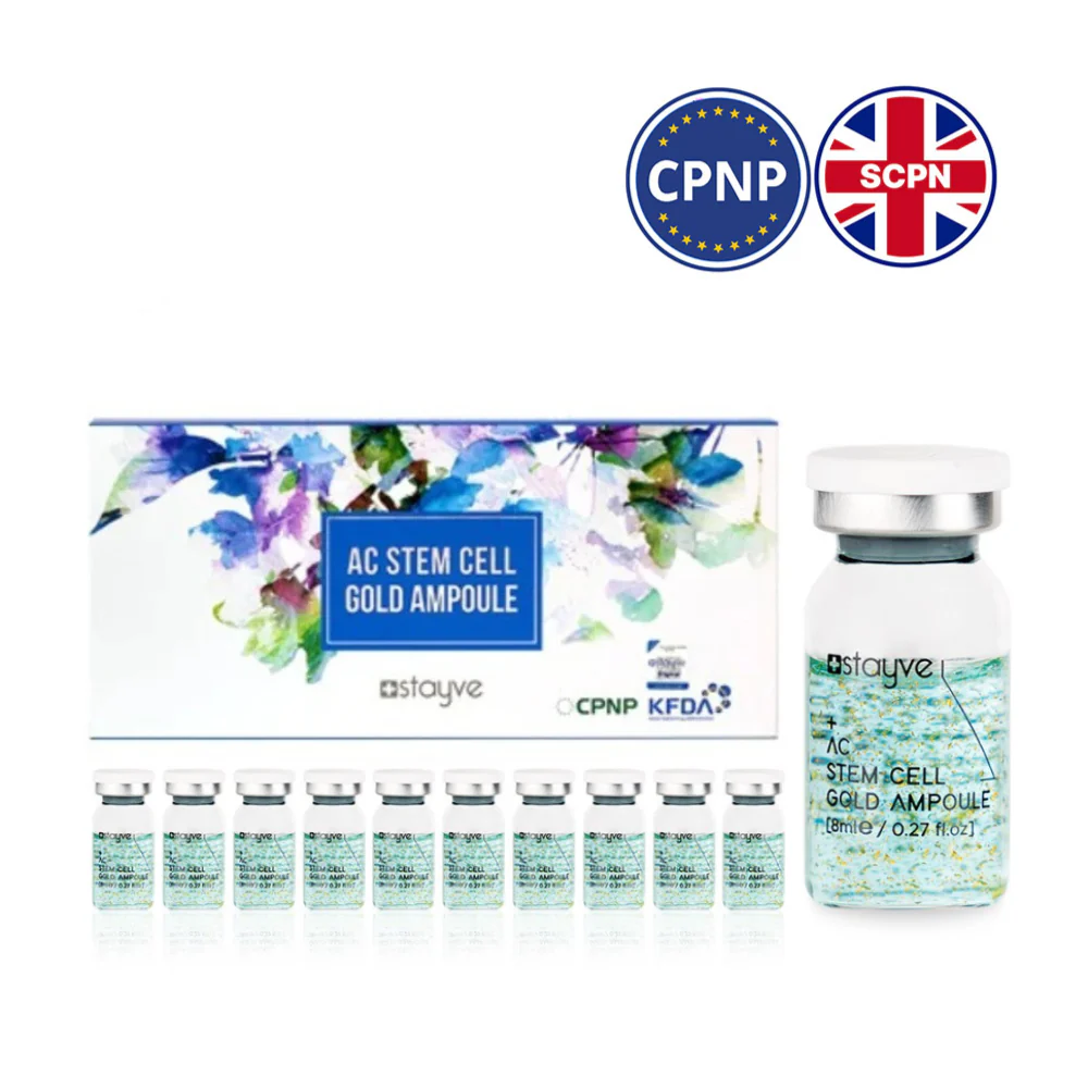 Stayve AC Stem Cell Gold Ampoule (8ml x 10 vials) - Image 5