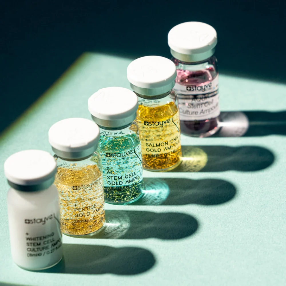 Stayve AC Stem Cell Gold Ampoule (8ml x 10 vials) - Image 7