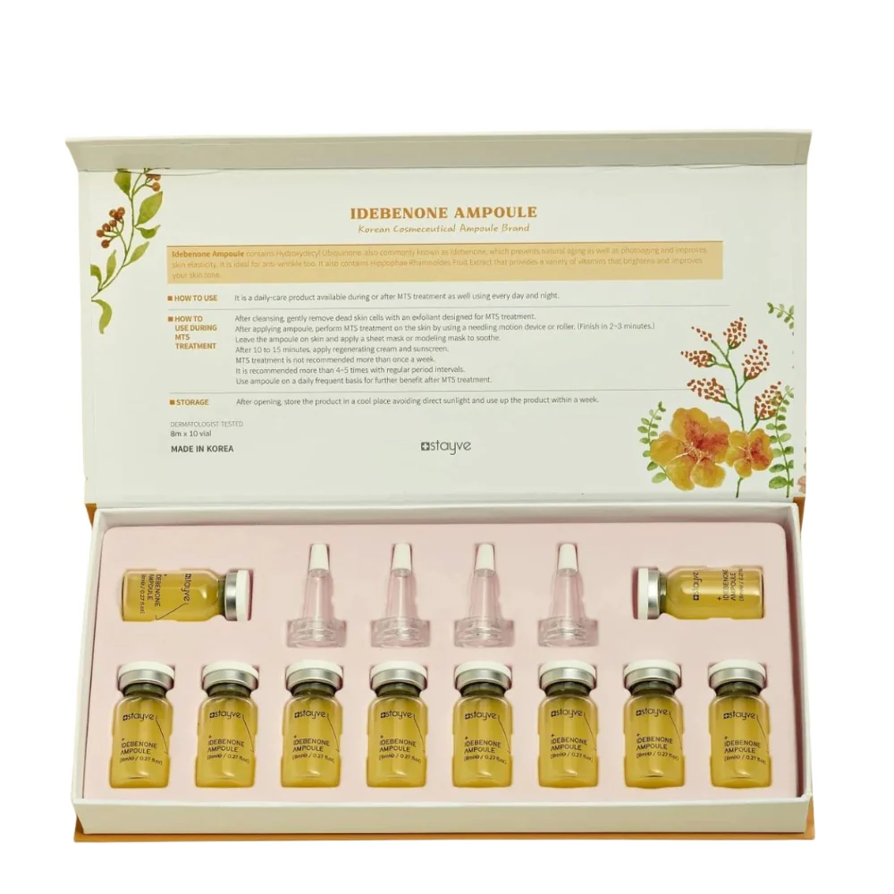 Stayve Idebenone Ampoule (8ml x 10 vials) - Image 2