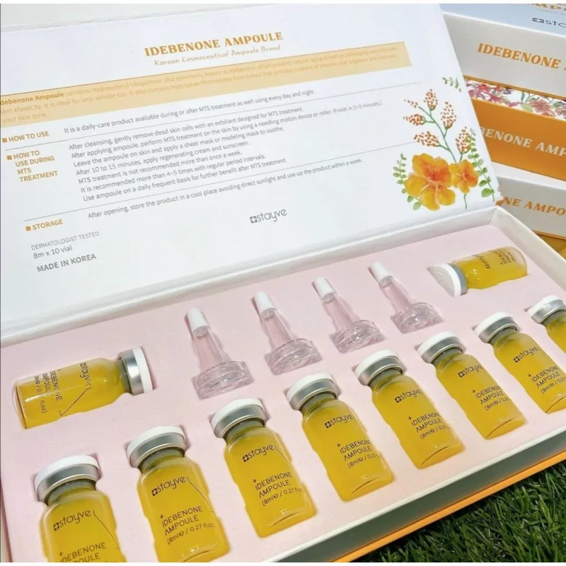 Stayve Idebenone Ampoule (8ml x 10 vials) - Image 3