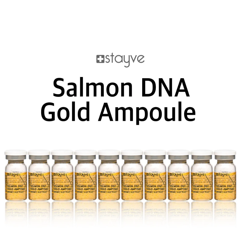 Stayve Salmon DNA Gold Ampoule (8ml x 10 vials) - Image 6