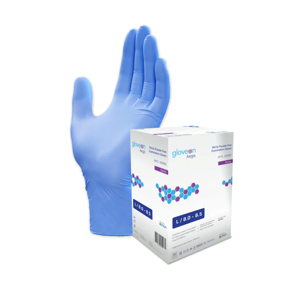 Sterile Nitrile Examination Gloves (Box of 50) - Image 3